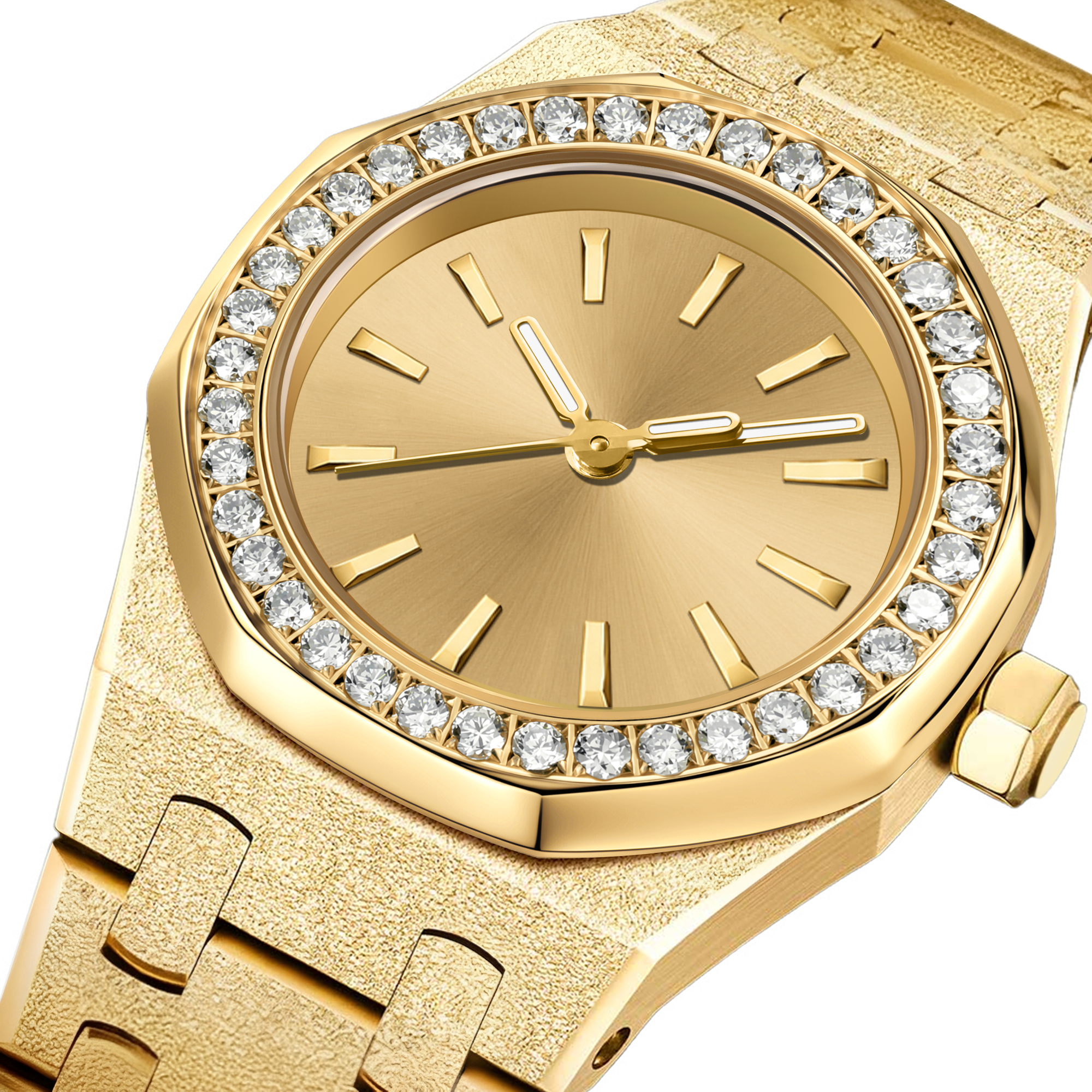 OCTAFORMA MINI DIAMOND WATCH
