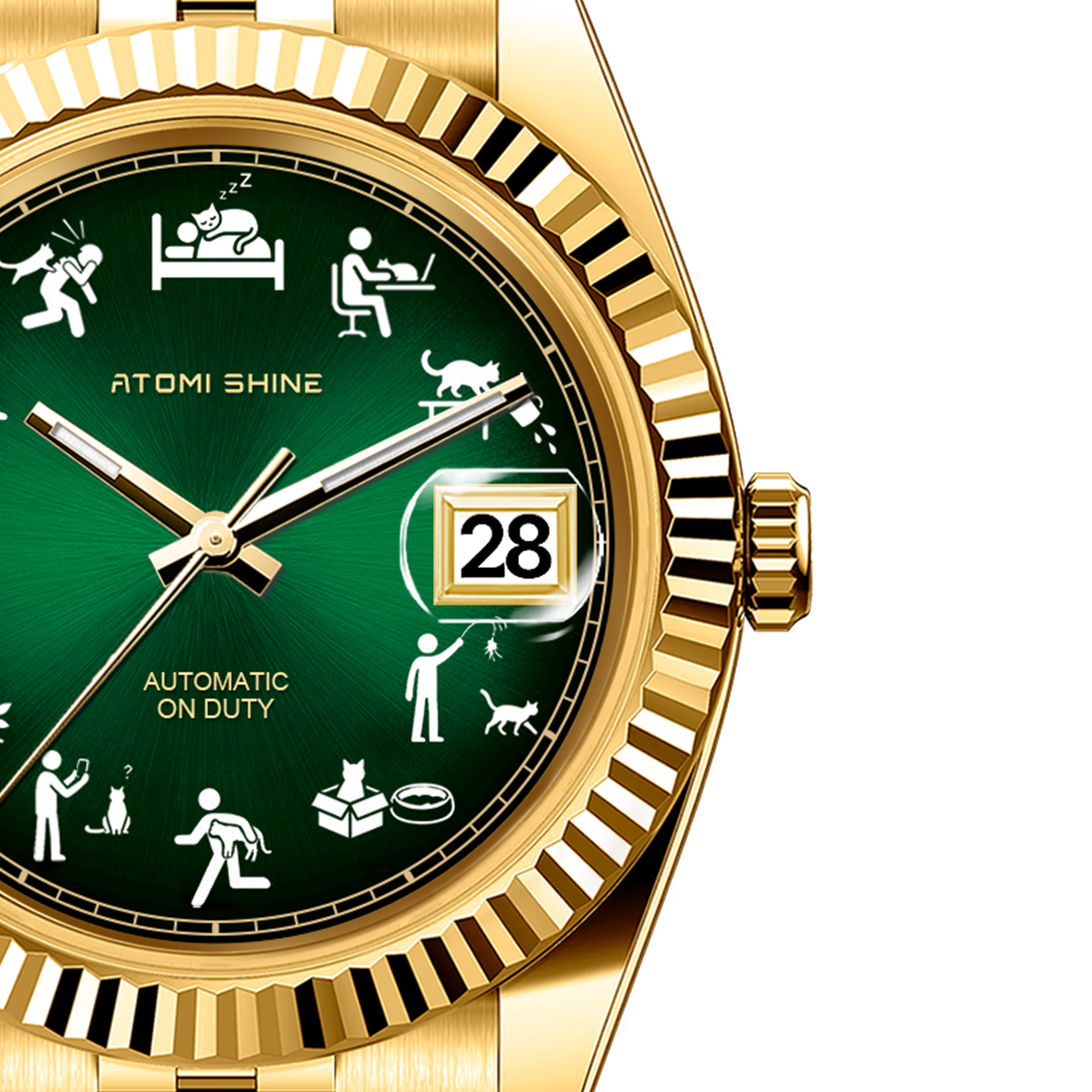 RELOJ CLÁSICO EONDATE MAXI