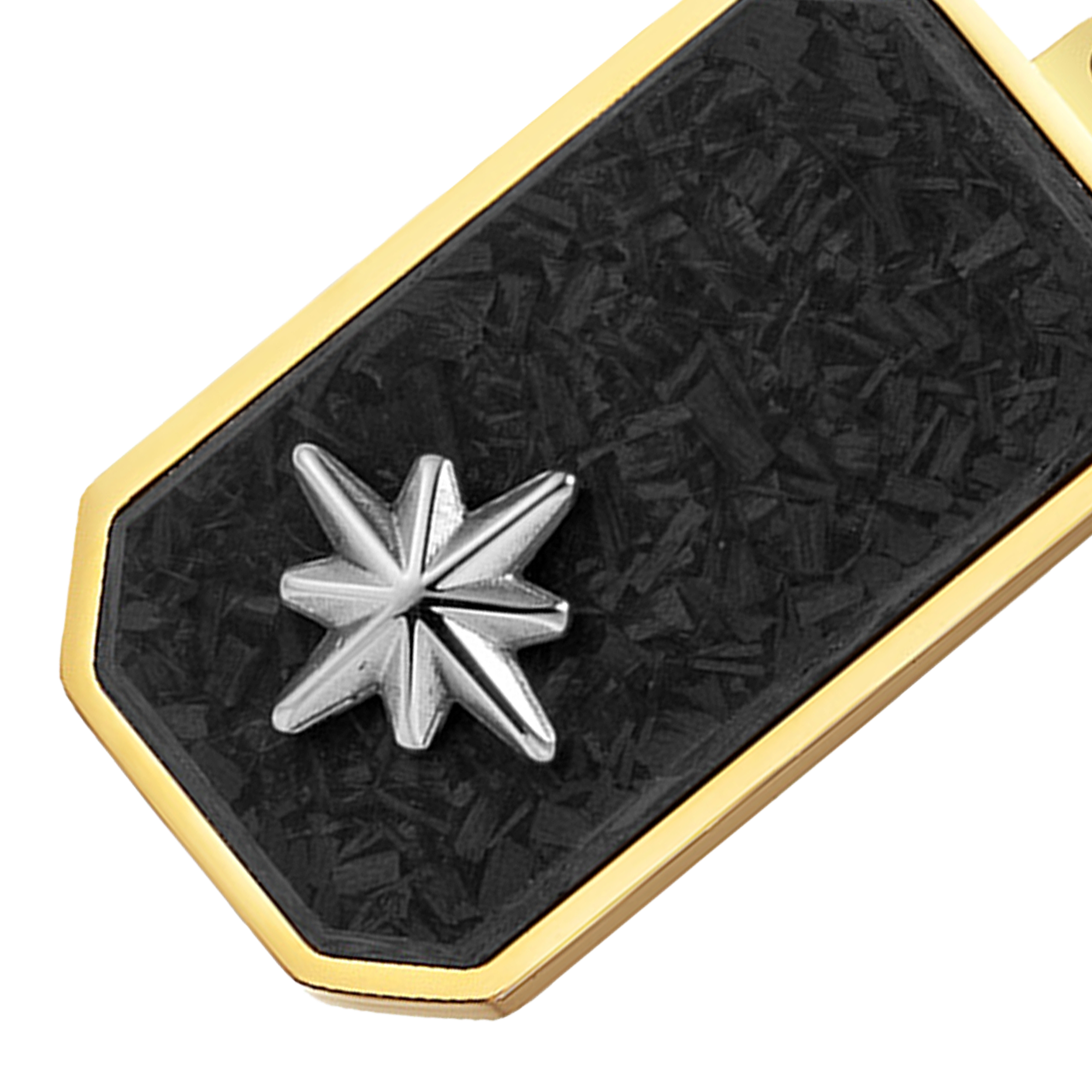 ETIQUETA DE FIBRA DE CARBONO OCTAGRAM