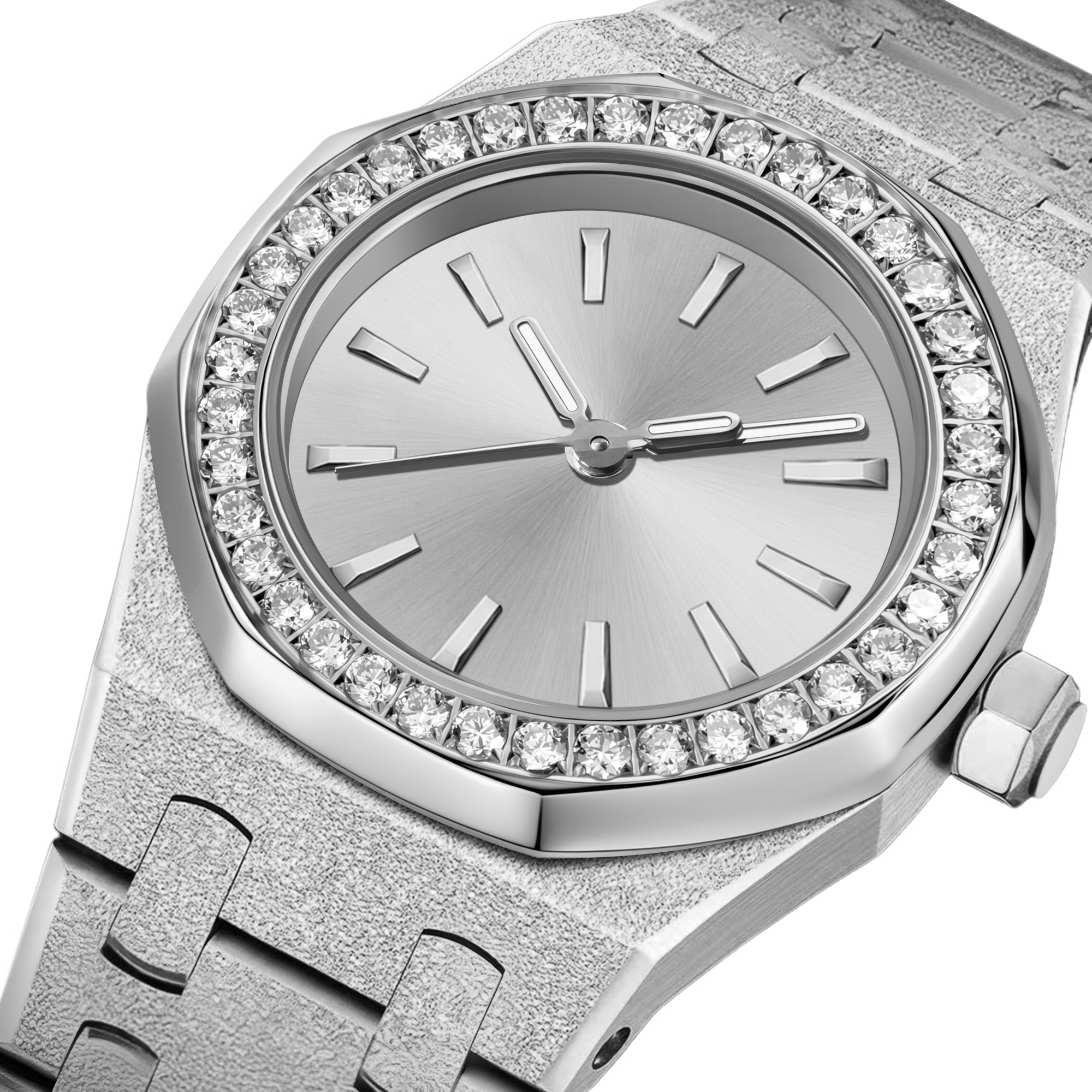 OCTAFORMA MINI DIAMOND WATCH