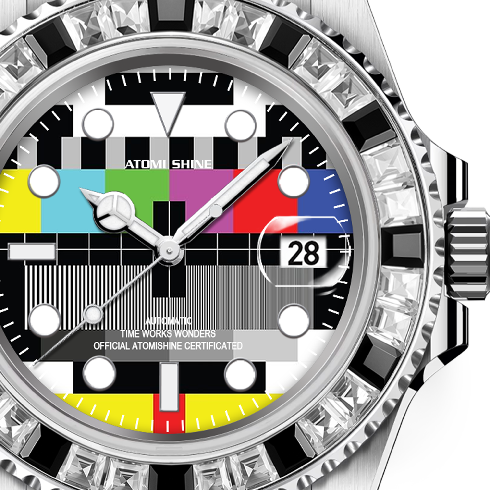 RELOJ DE PIEDRAS PRECIOSAS HYDROCORE