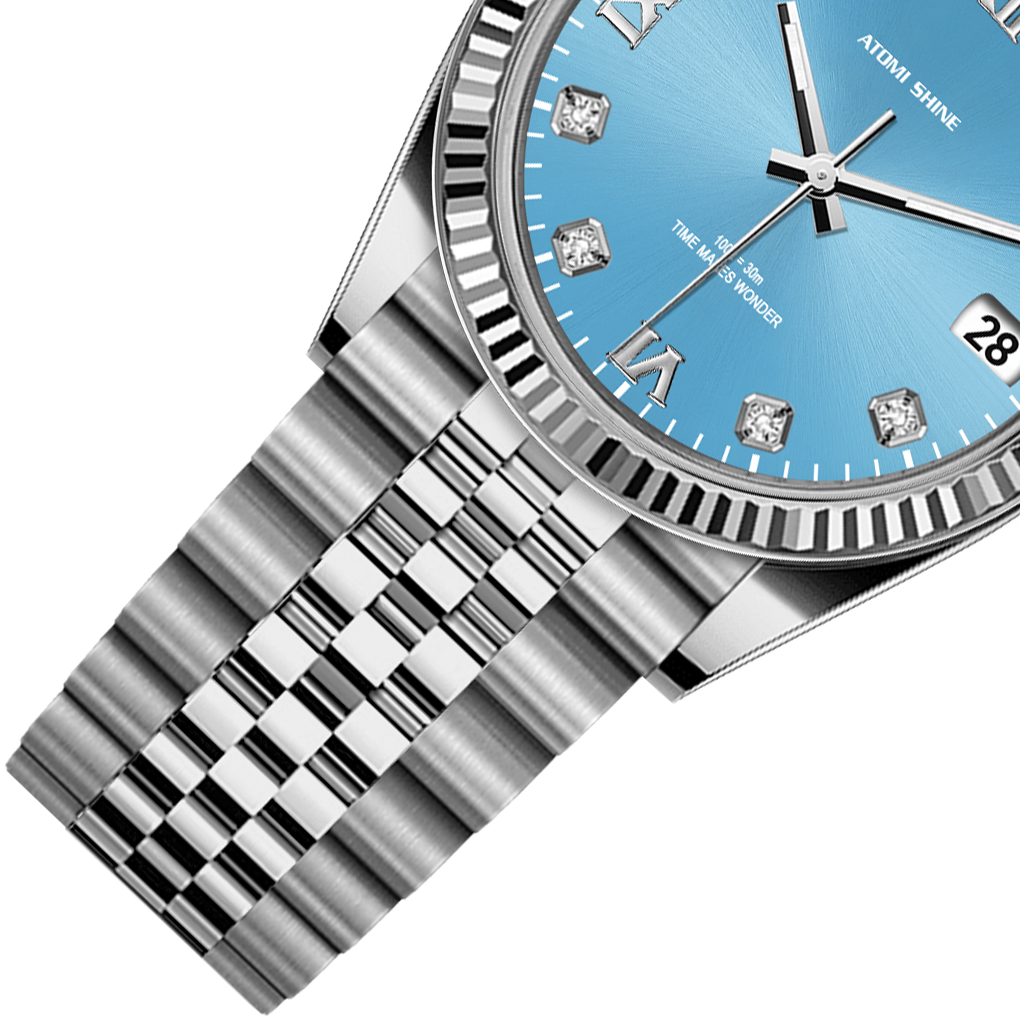 Montre Classique Diamant Diary
