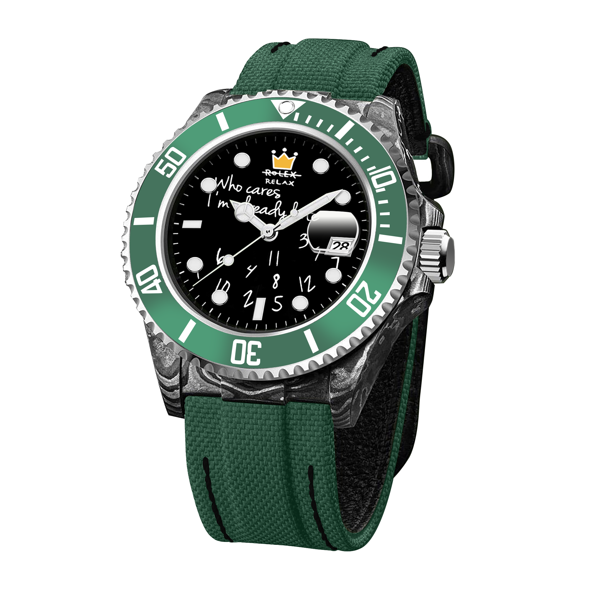 RELOJ DE FIBRA DE CARBONO HYDROCORE