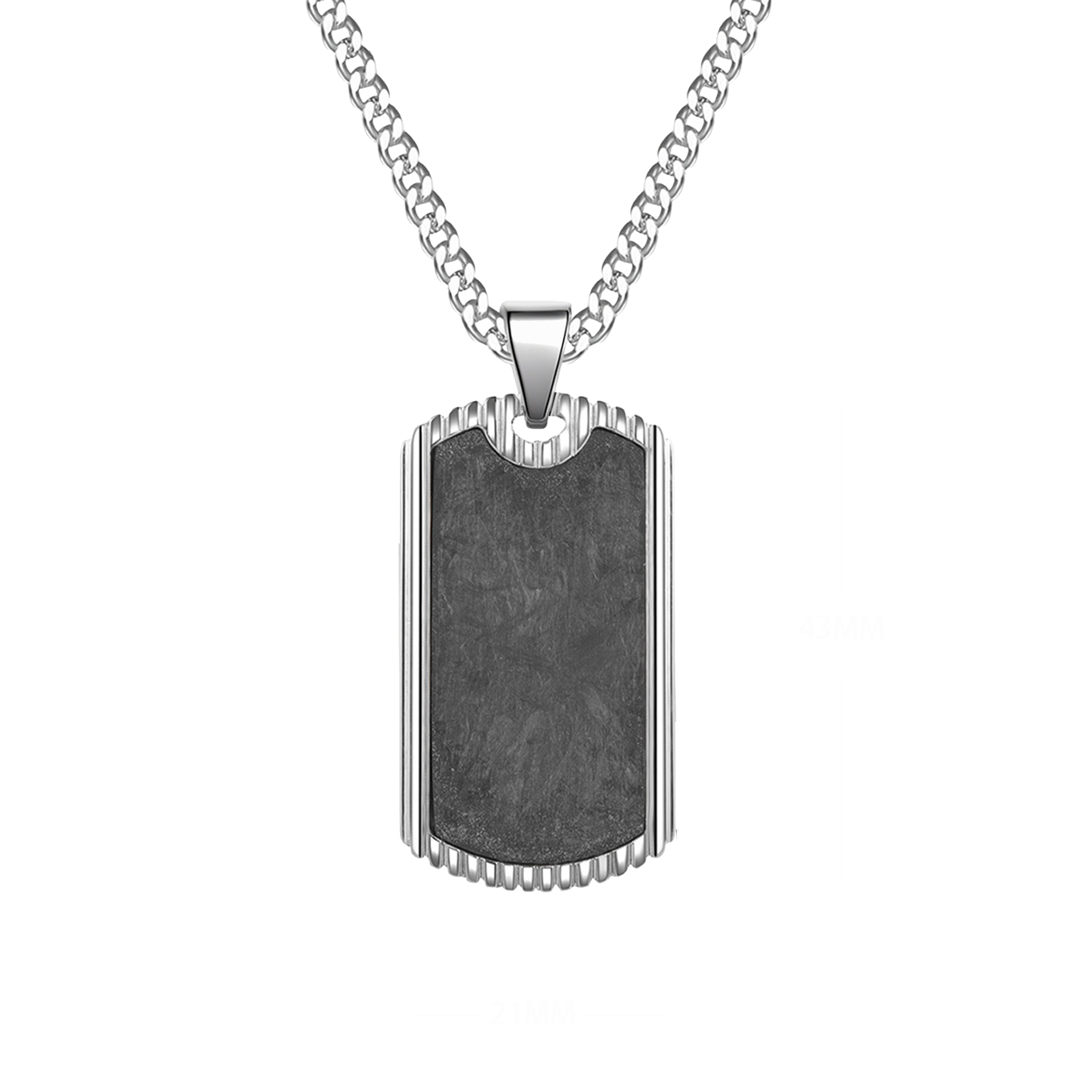 JOHN DOE CARBON FIBER TAG
