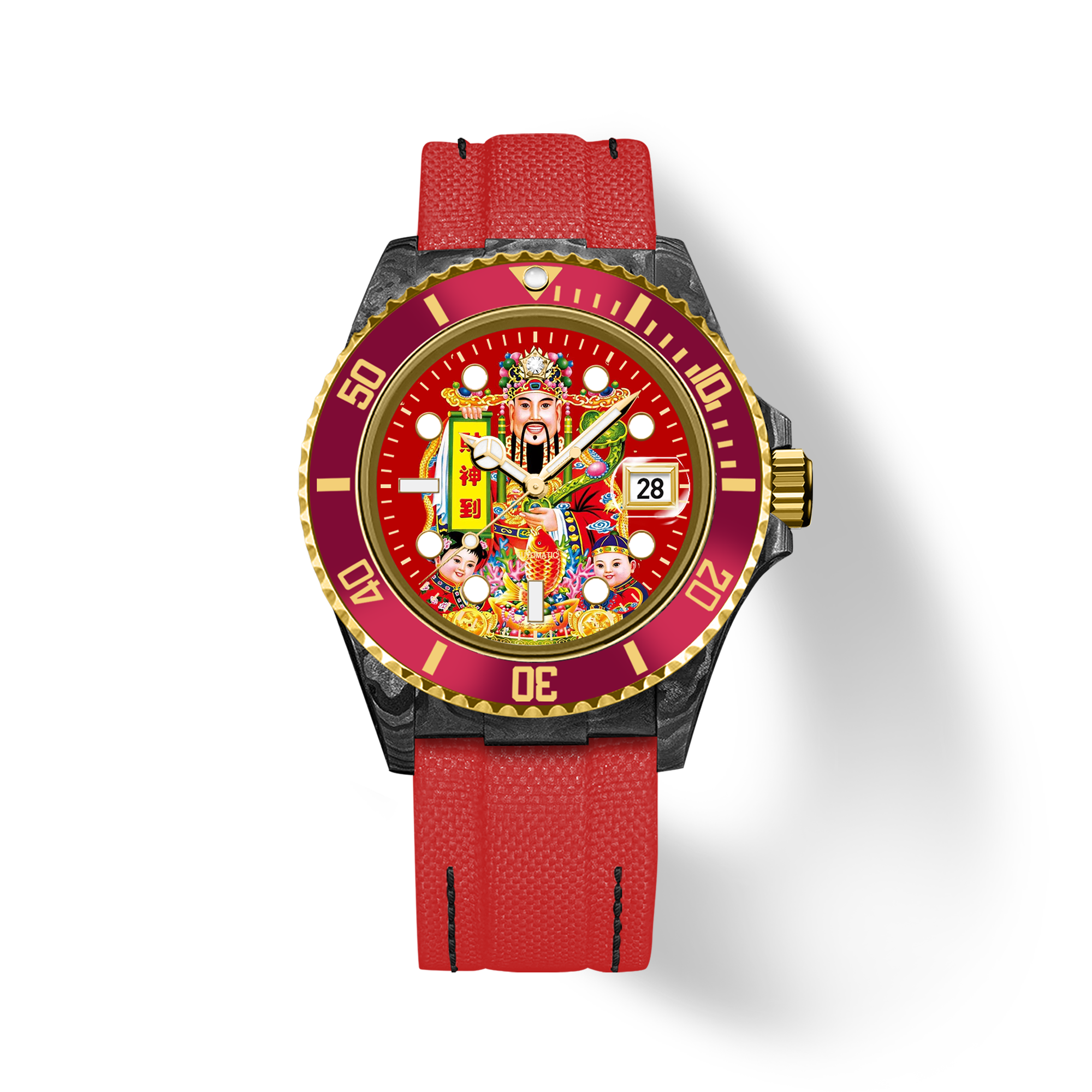 RELOJ DE FIBRA DE CARBONO HYDROCORE