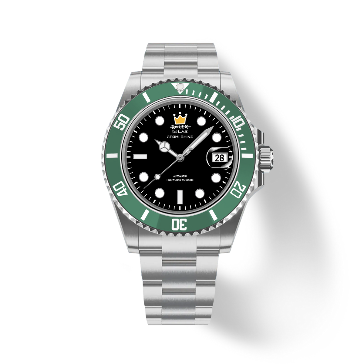 Hydrocore Classic Watch Automatic, Green Drift