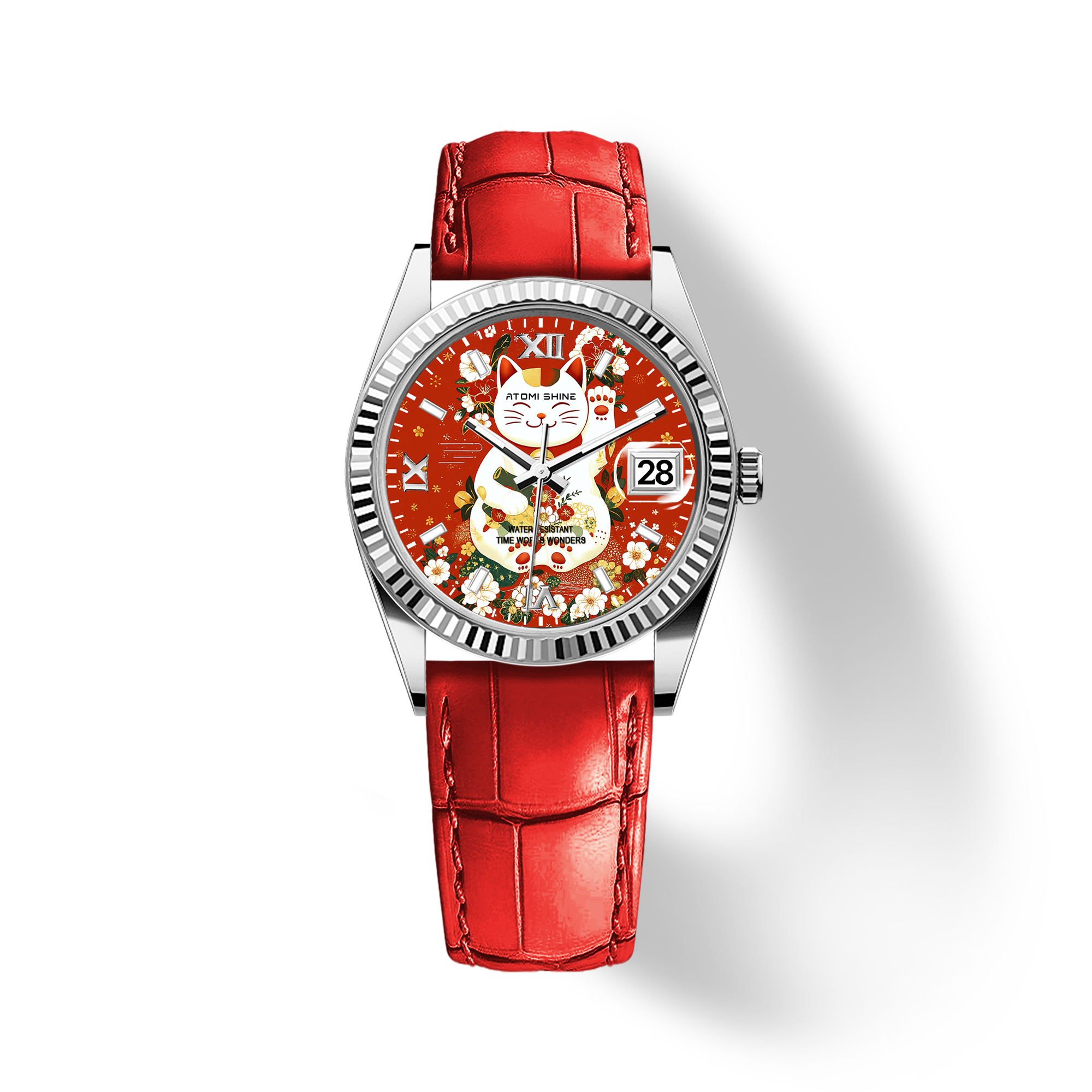 EONDATE CLASSIC LEATHER WATCH