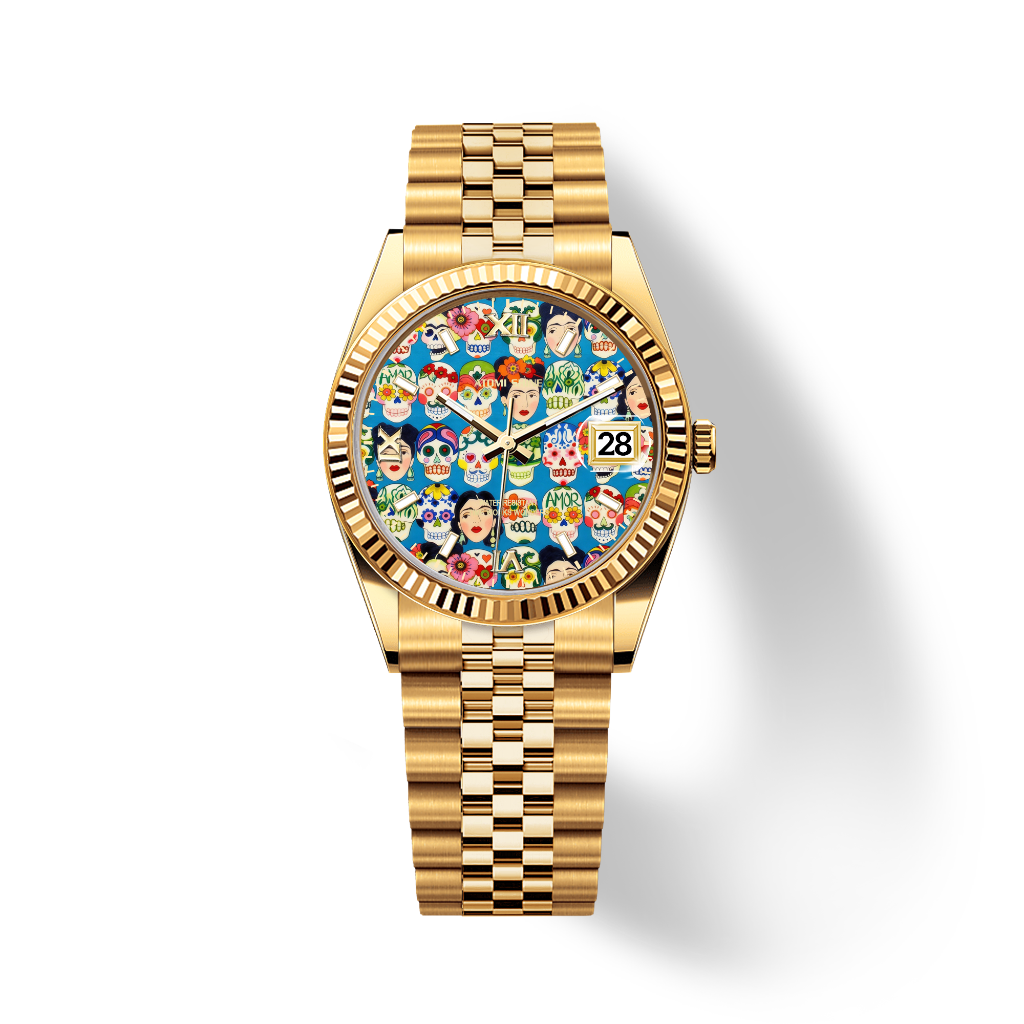EONDATE Klassische Uhr