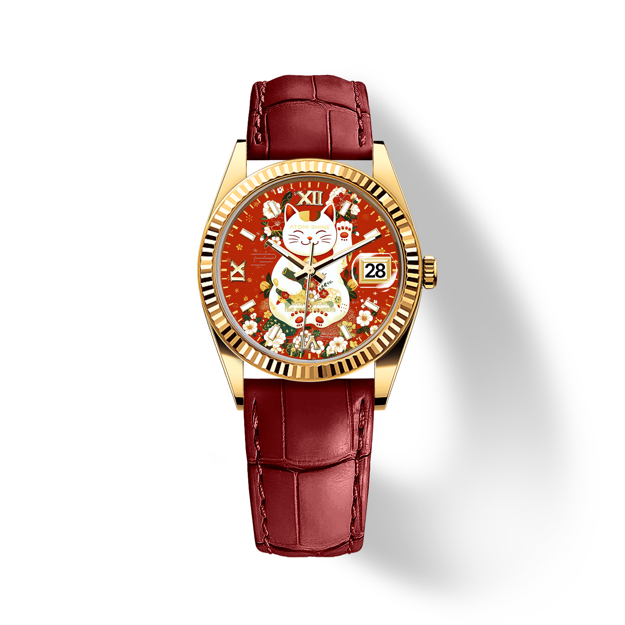 EONDATE CLASSIC LEATHER WATCH
