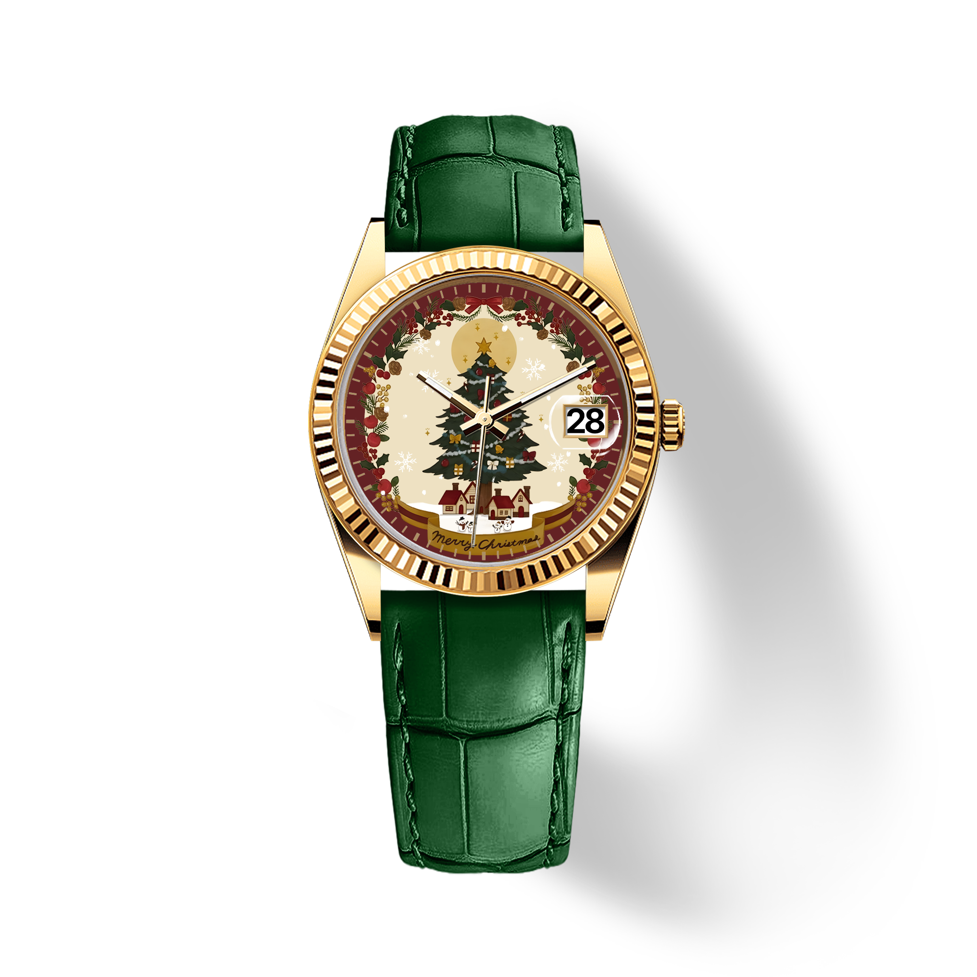 EONDATE CLASSIC LEATHER WATCH