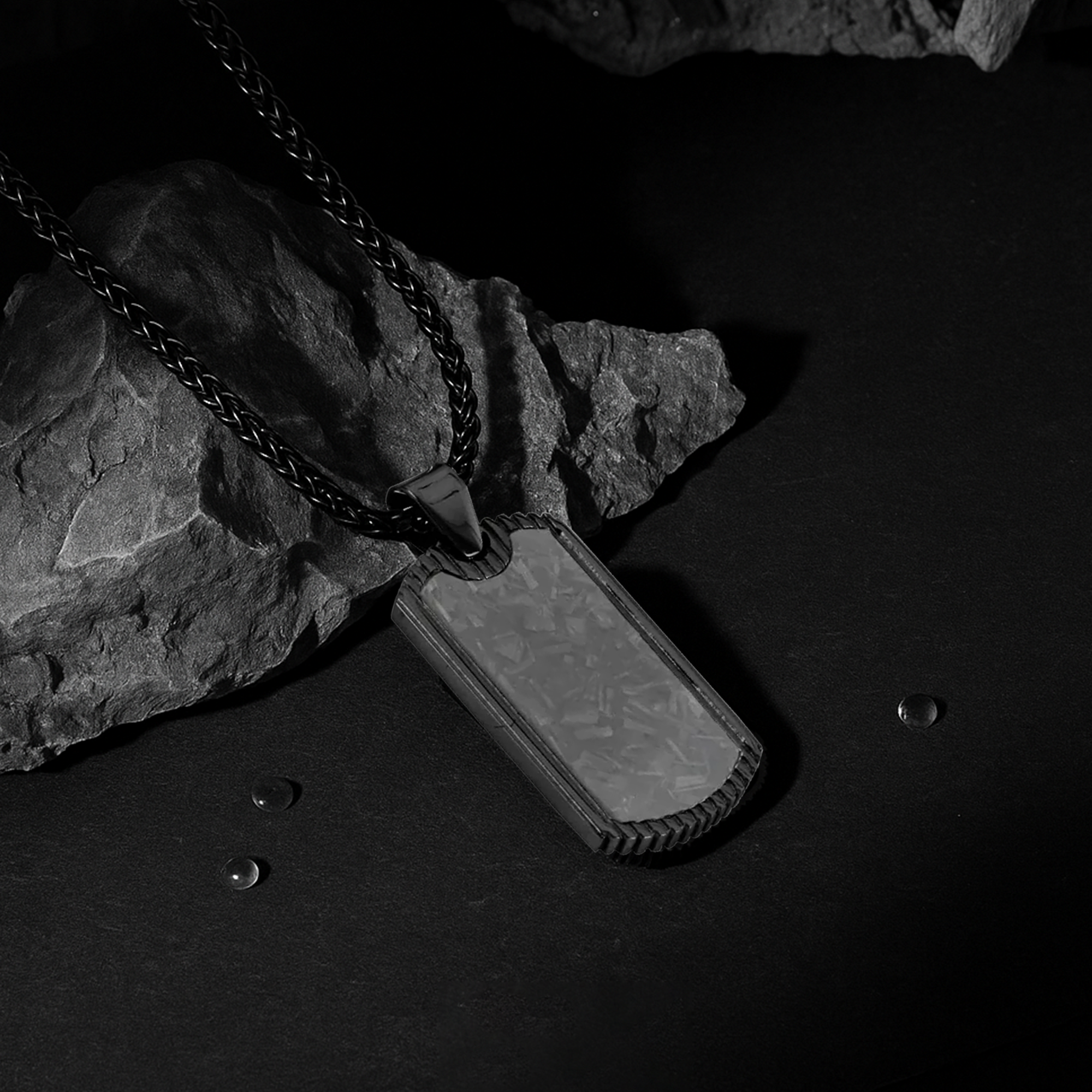JOHN DOE CARBON FIBER TAG