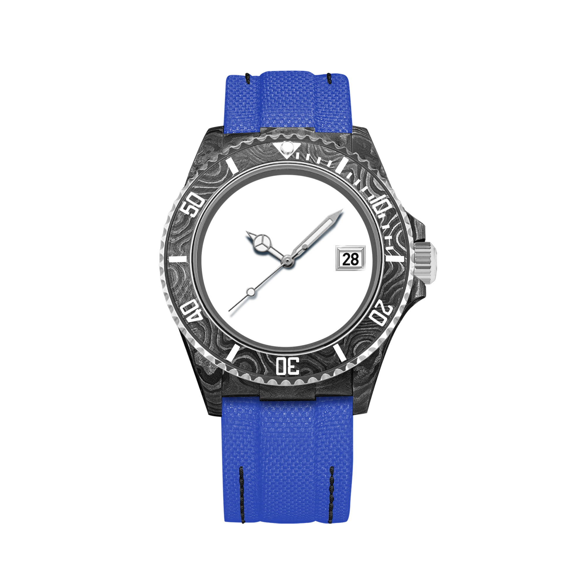 RELOJ DE FIBRA DE CARBONO HYDROCORE PERSONALIZABLE