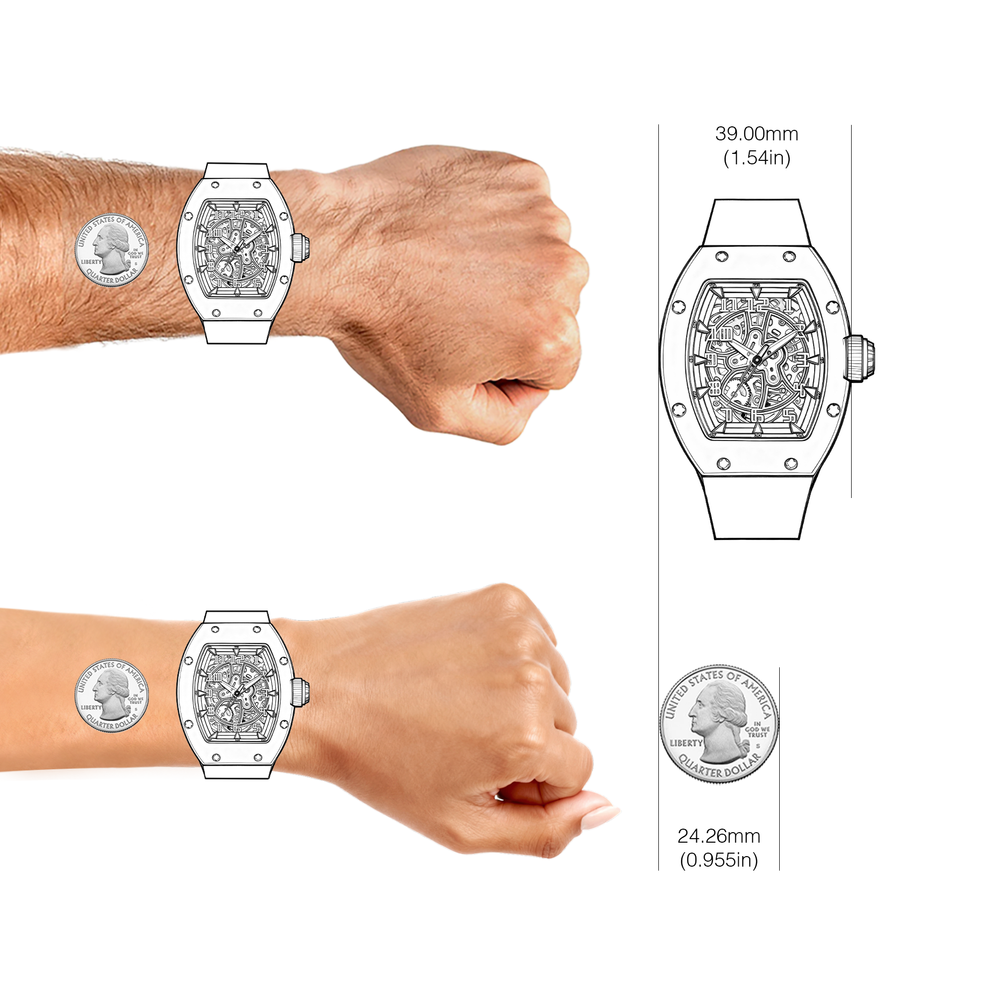 RELOJ DE MOTOR CLÁSICO VOIDFRAME