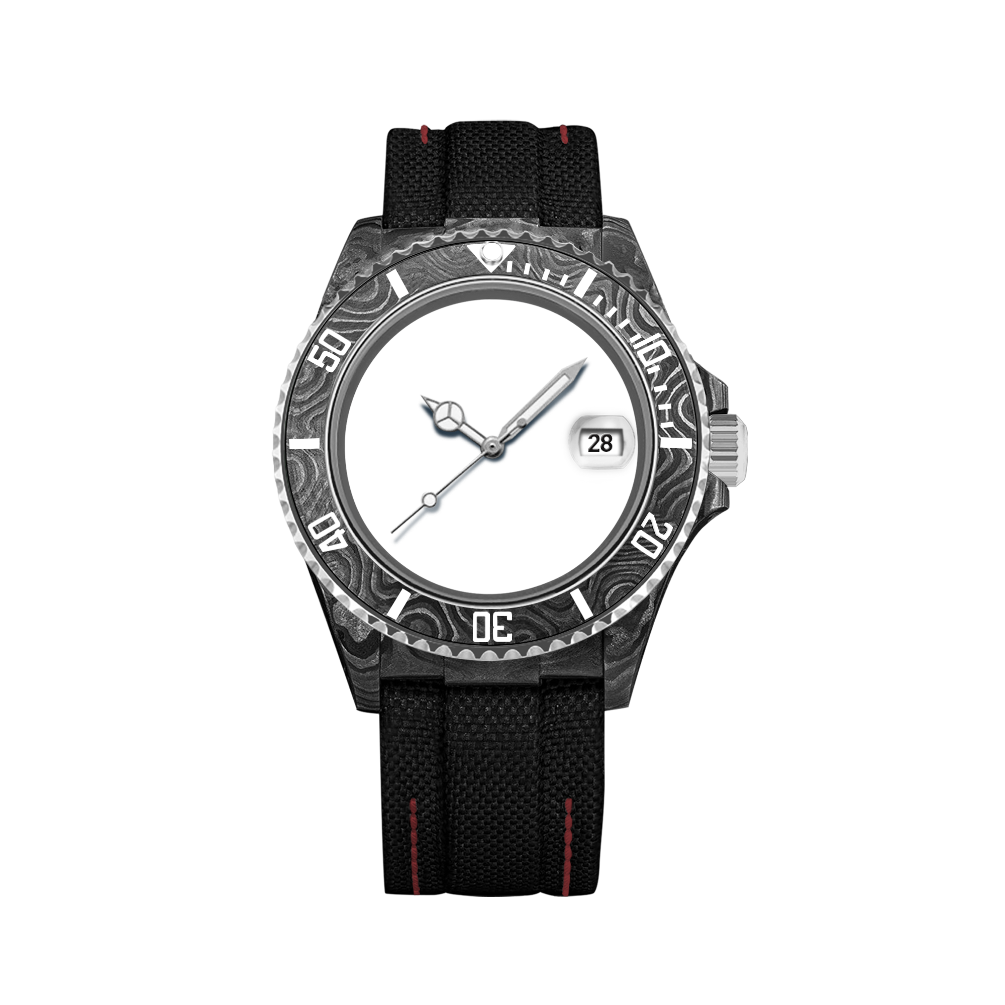 PERSONNALISER LA MONTRE EN FIBRE DE CARBONE HYDROCORE