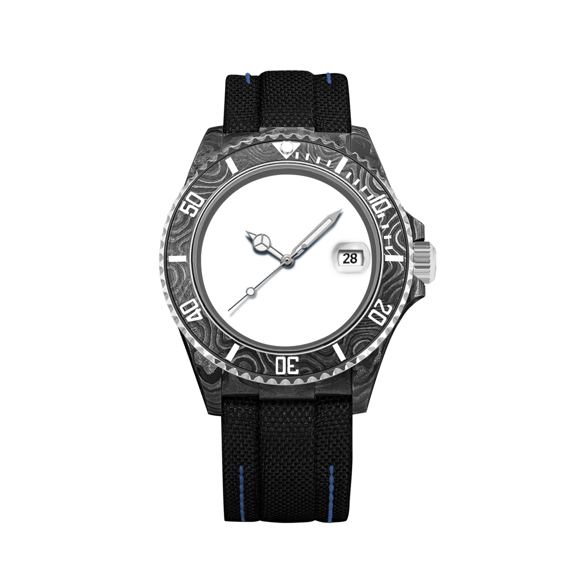 PERSONNALISER LA MONTRE EN FIBRE DE CARBONE HYDROCORE