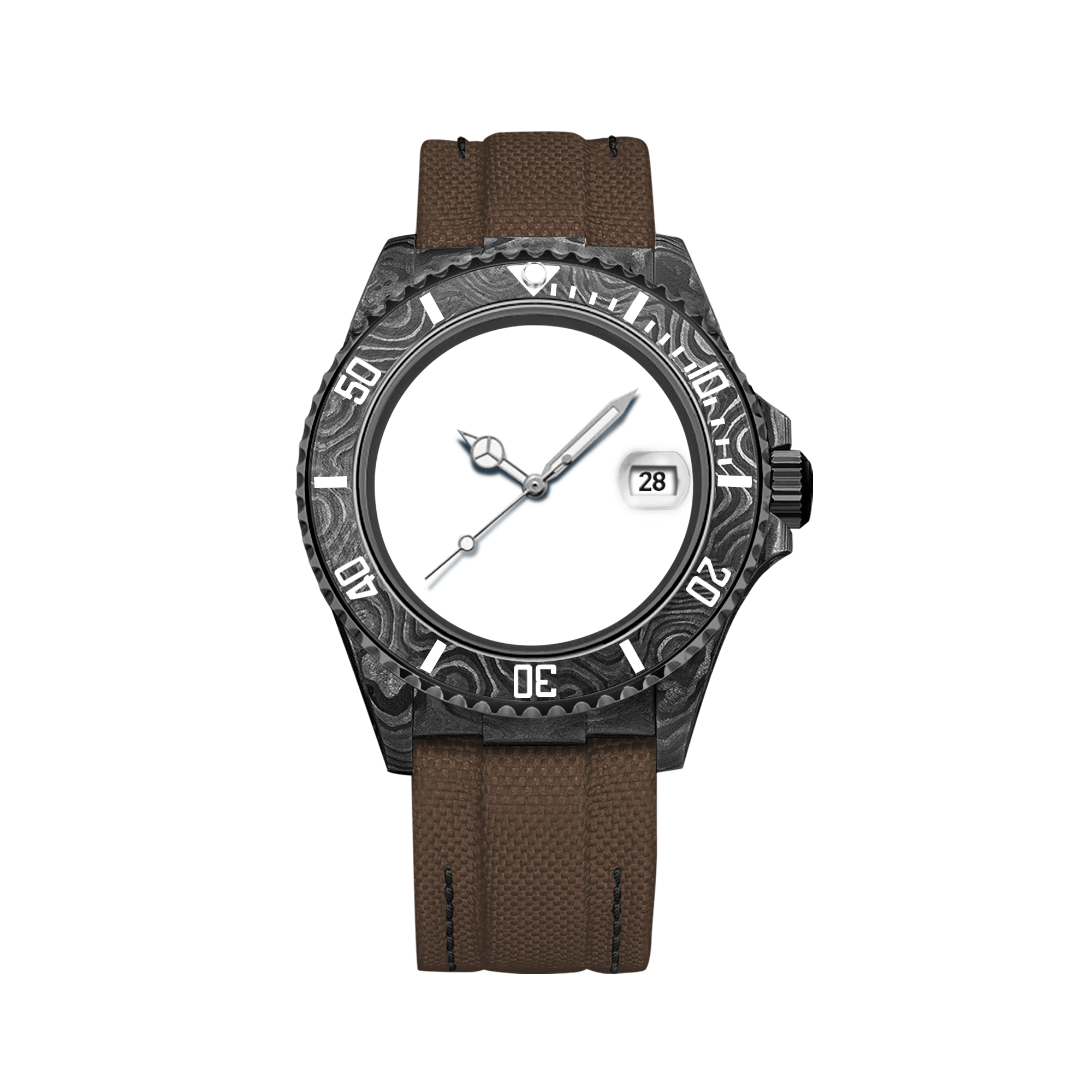 PERSONNALISER LA MONTRE EN FIBRE DE CARBONE HYDROCORE