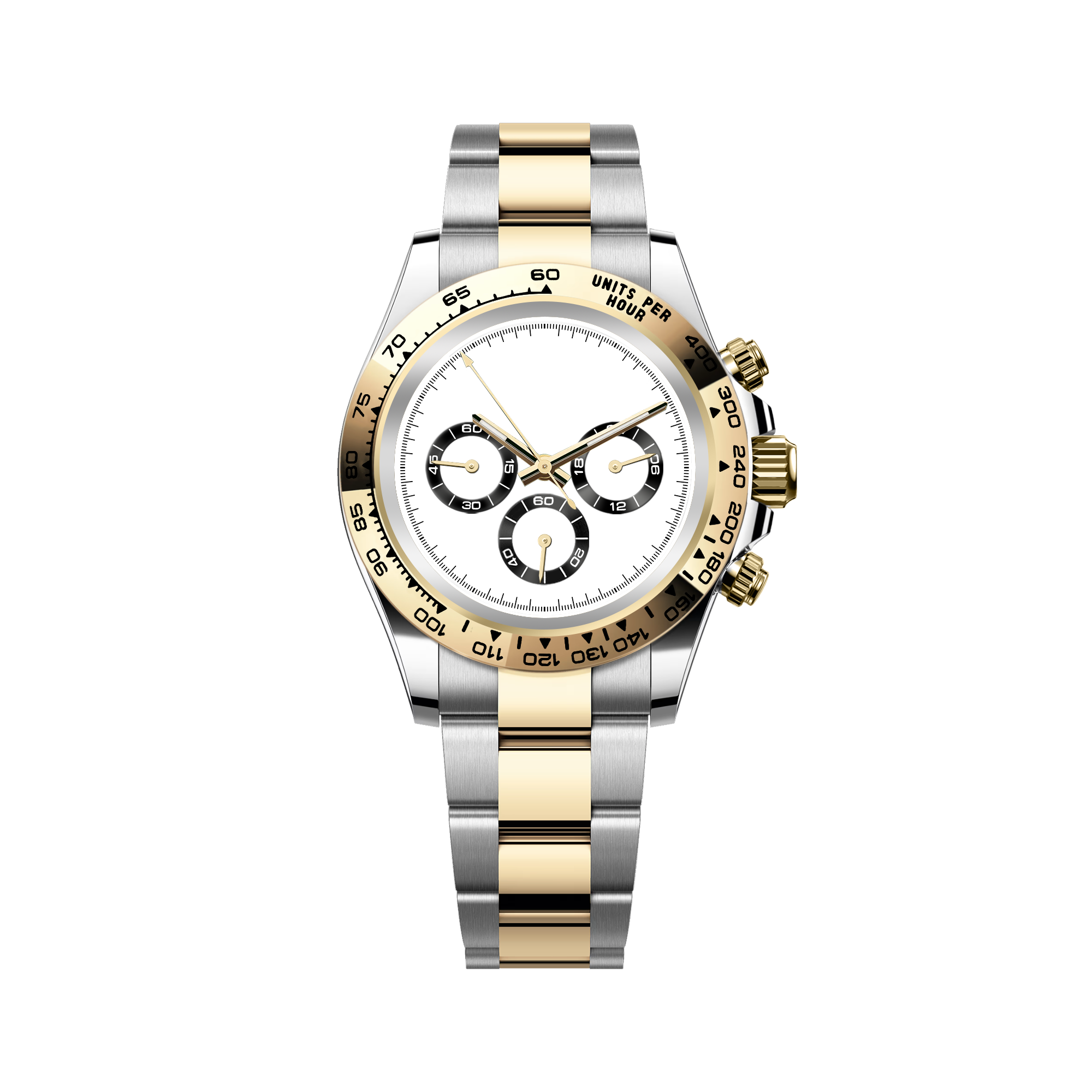 Goldene Velocirex Classic Uhr – personalisierbar