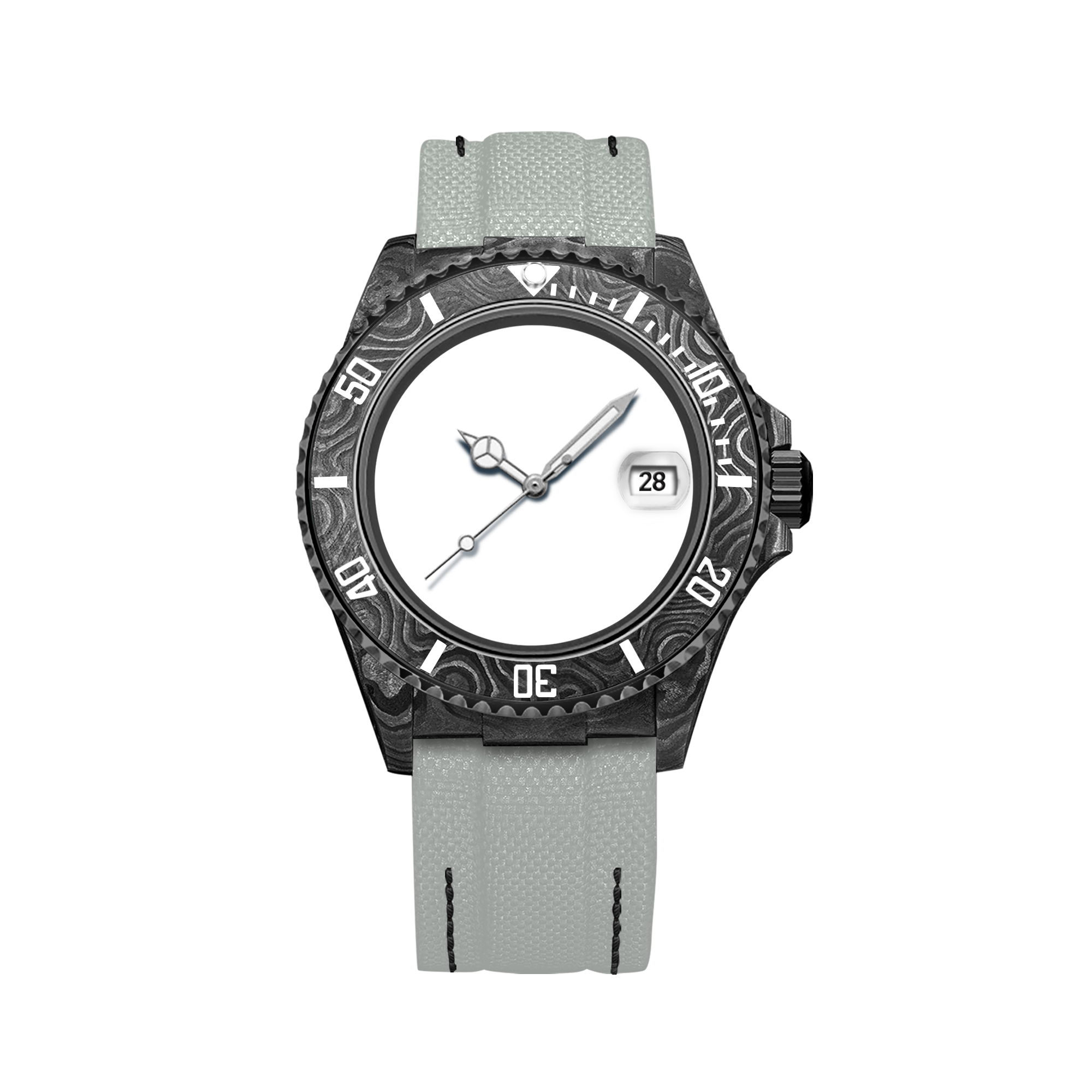 PERSONNALISER LA MONTRE EN FIBRE DE CARBONE HYDROCORE