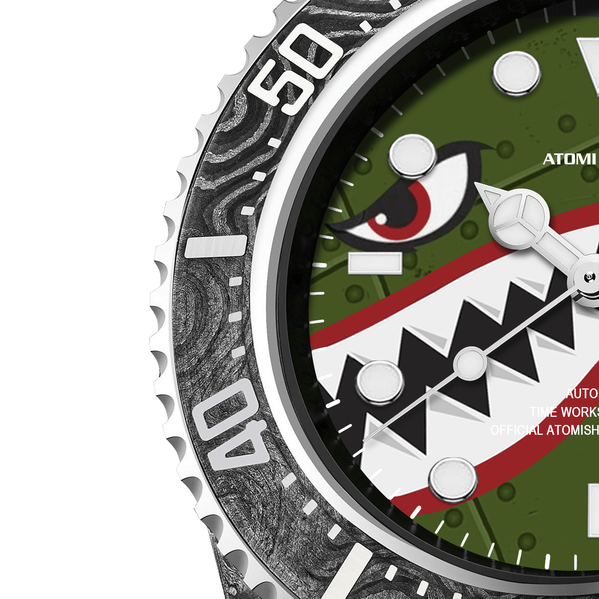Hydrocore Carbon Fiber Watch - ATOMI SHINE