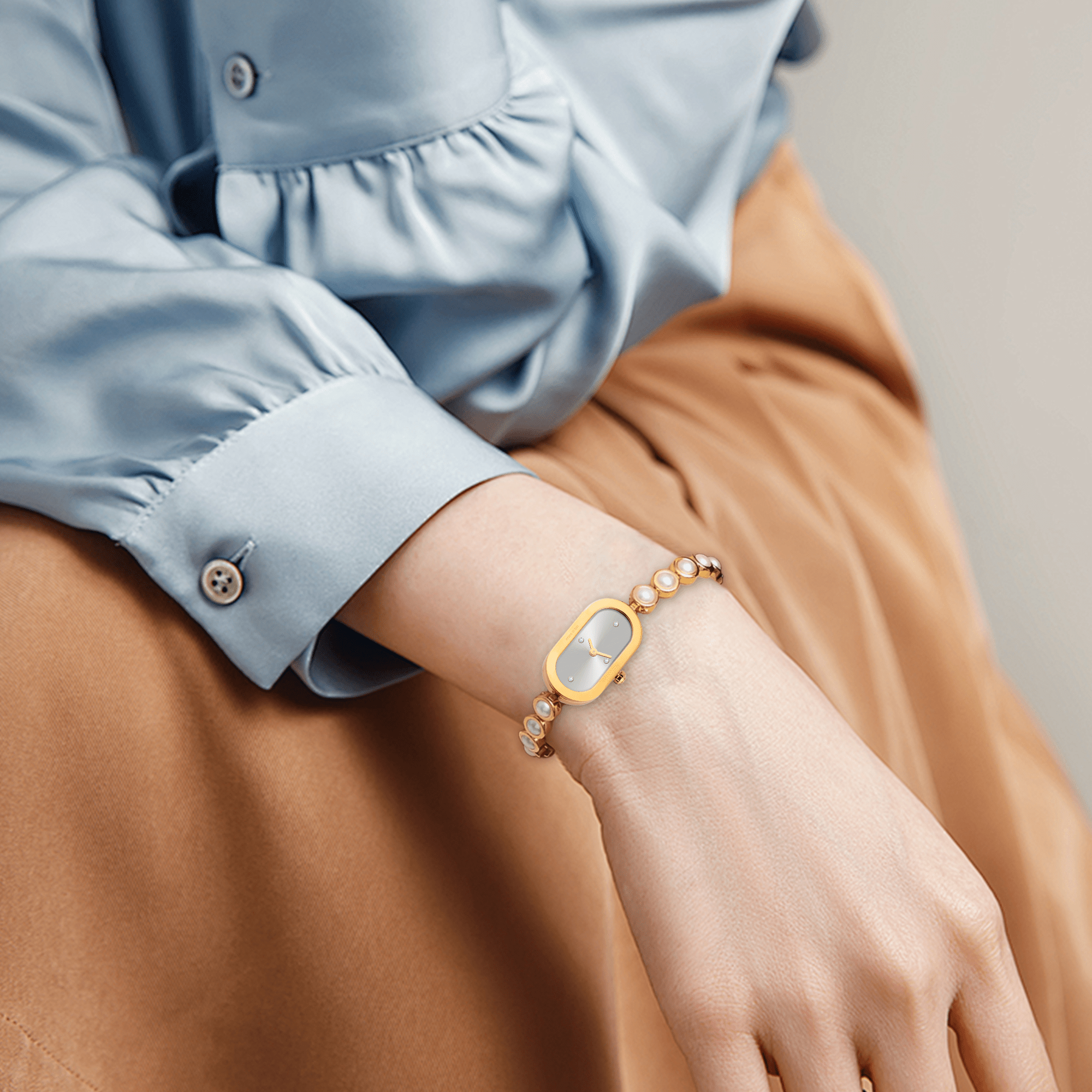 Ocean Tear Diamond Watch - ATOMI SHINE