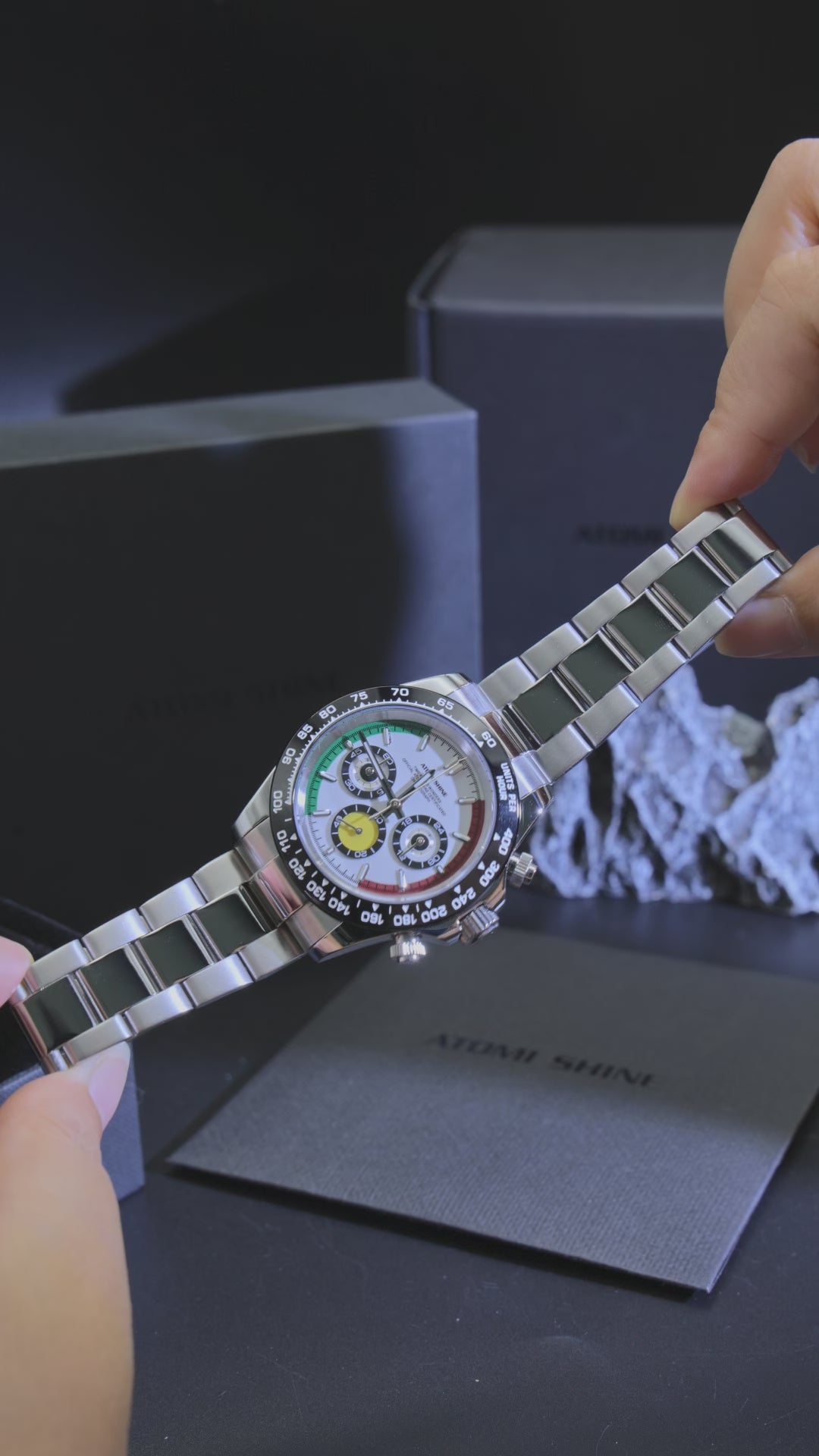 Velocirex Classic Watch 39mm, Racing Mode