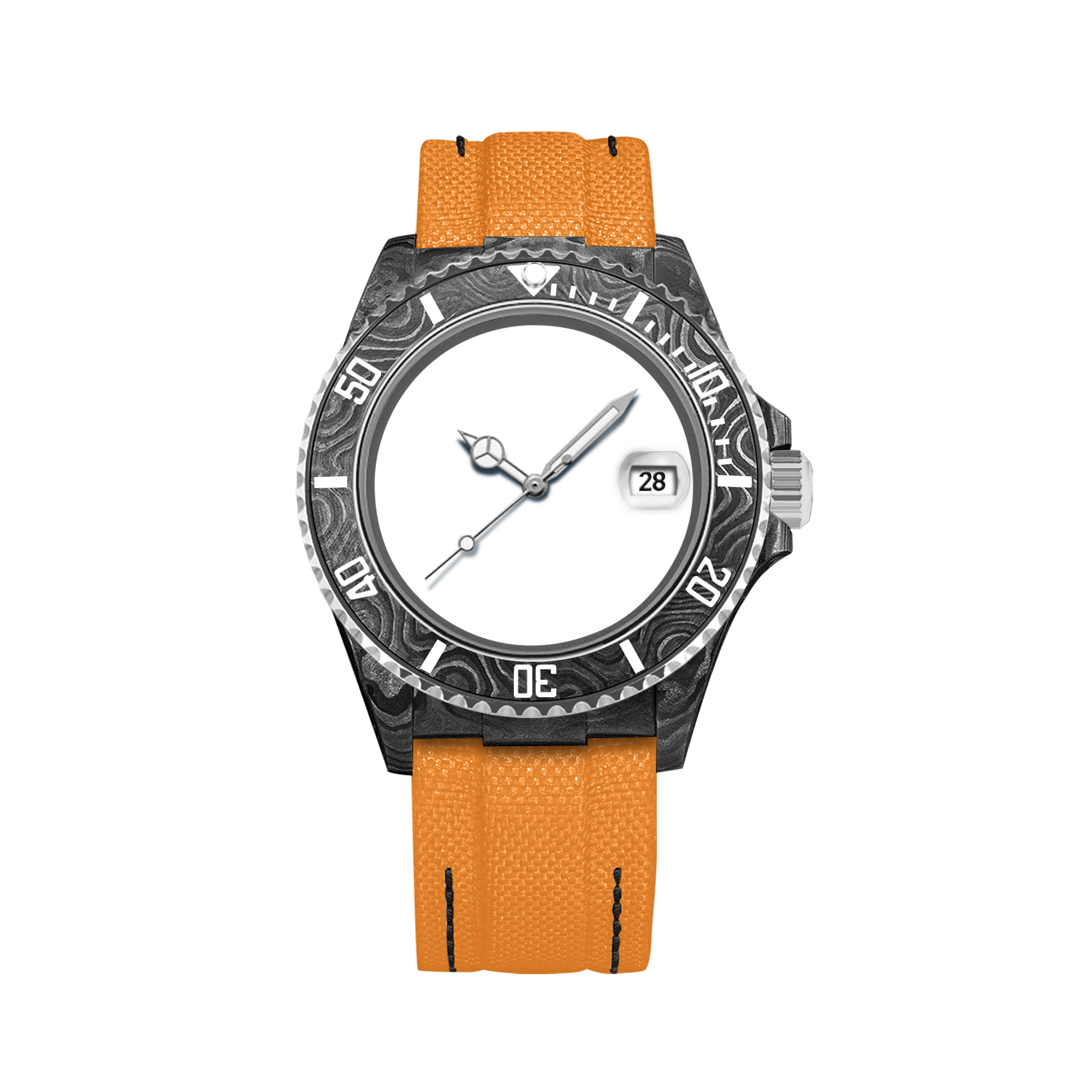 PERSONNALISER LA MONTRE EN FIBRE DE CARBONE HYDROCORE