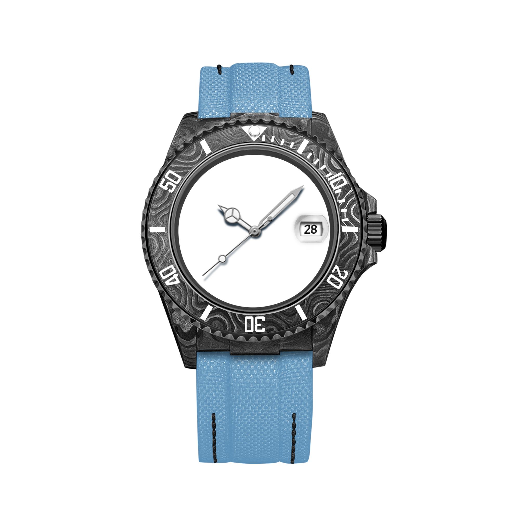 PERSONNALISER LA MONTRE EN FIBRE DE CARBONE HYDROCORE